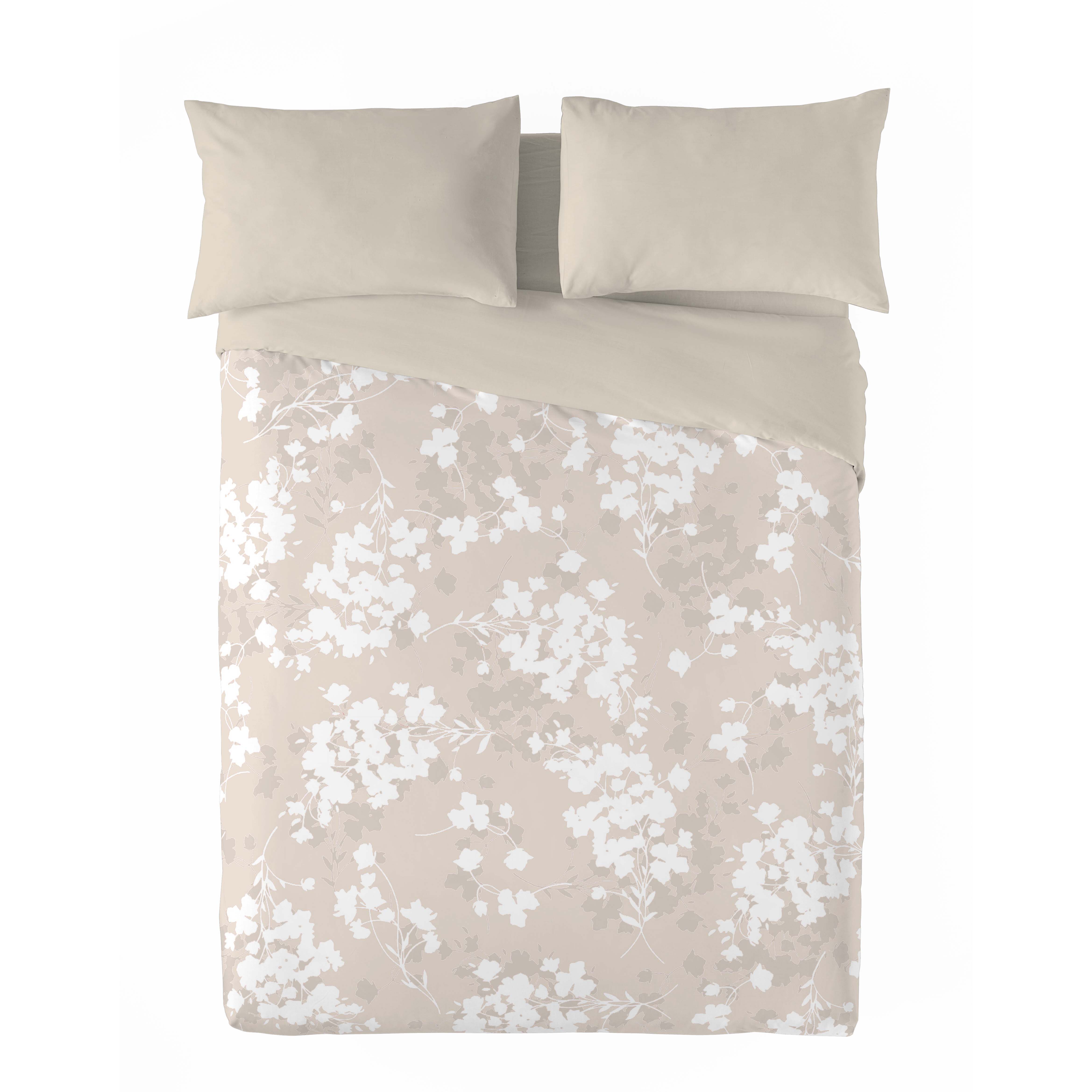 SANDAL - Funda Nórdica Estampada - Algodón Extrasuave - Incluye 1 o 2 Fundas de Almohada - 8 Modelos diferentes - Modelos Florales - Cama 90/135/150/180 cm