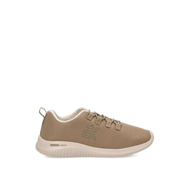 Zapatillas Casual Etika - Mujer - Suela Plana - Modelo 50240 - Color Taupe