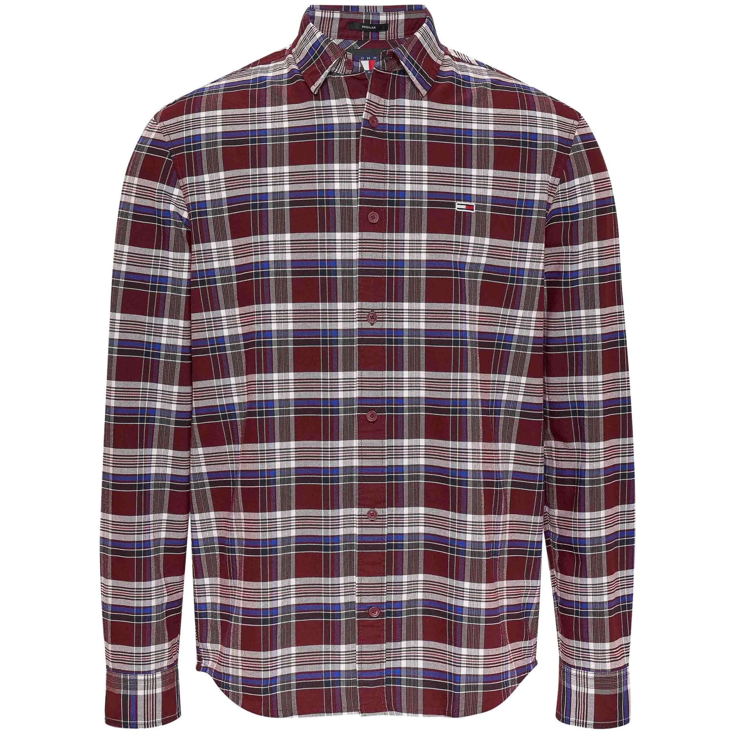 Camisas Tommy Hilfiger modelo DM0DM19648-VLP para Hombre en color Rojo