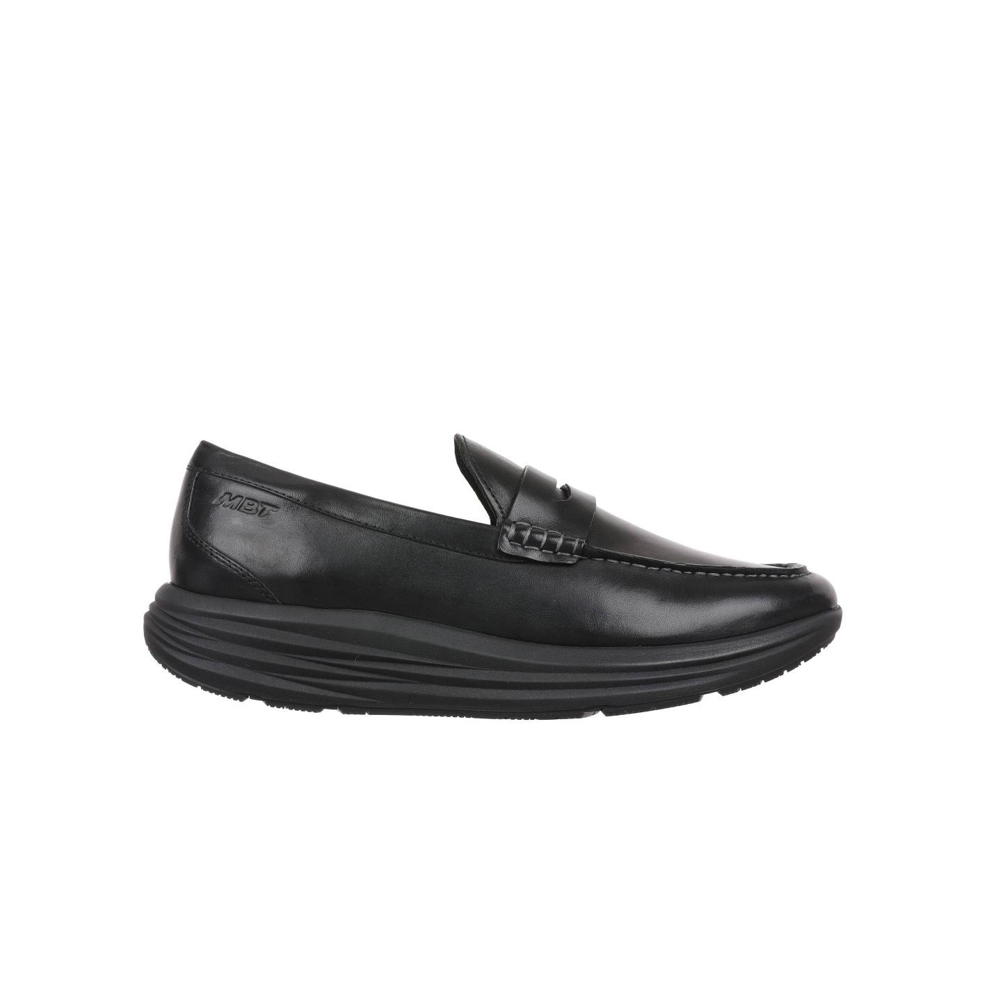 MBT BOSTON LOAFER M BLACK NAPA - Máximo confort - Amortiguación superior - Suela con alto nivel de balanceo