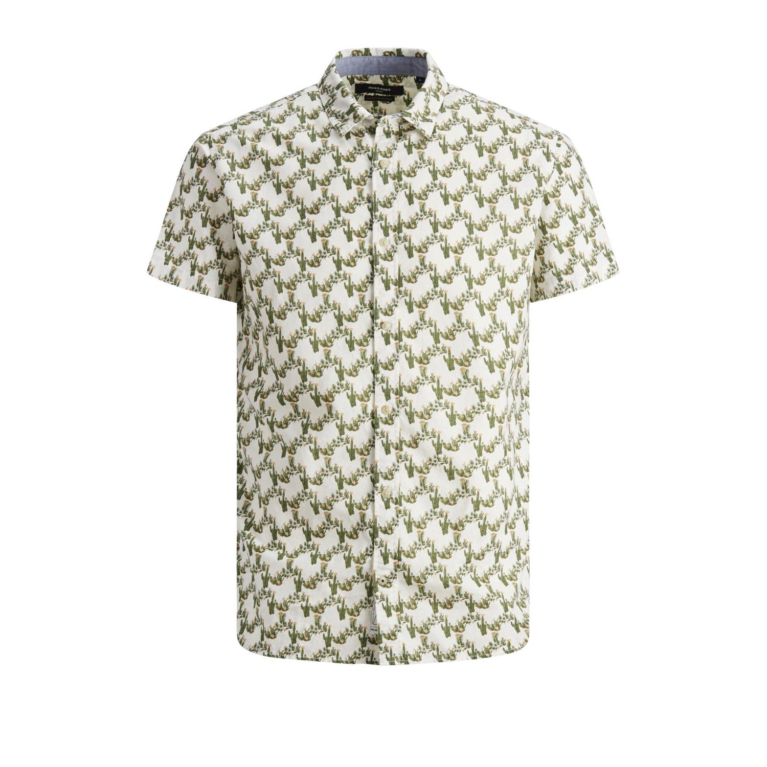 Jack & Jones mod. 12170154 Camisa de manga corta con estampado cactus