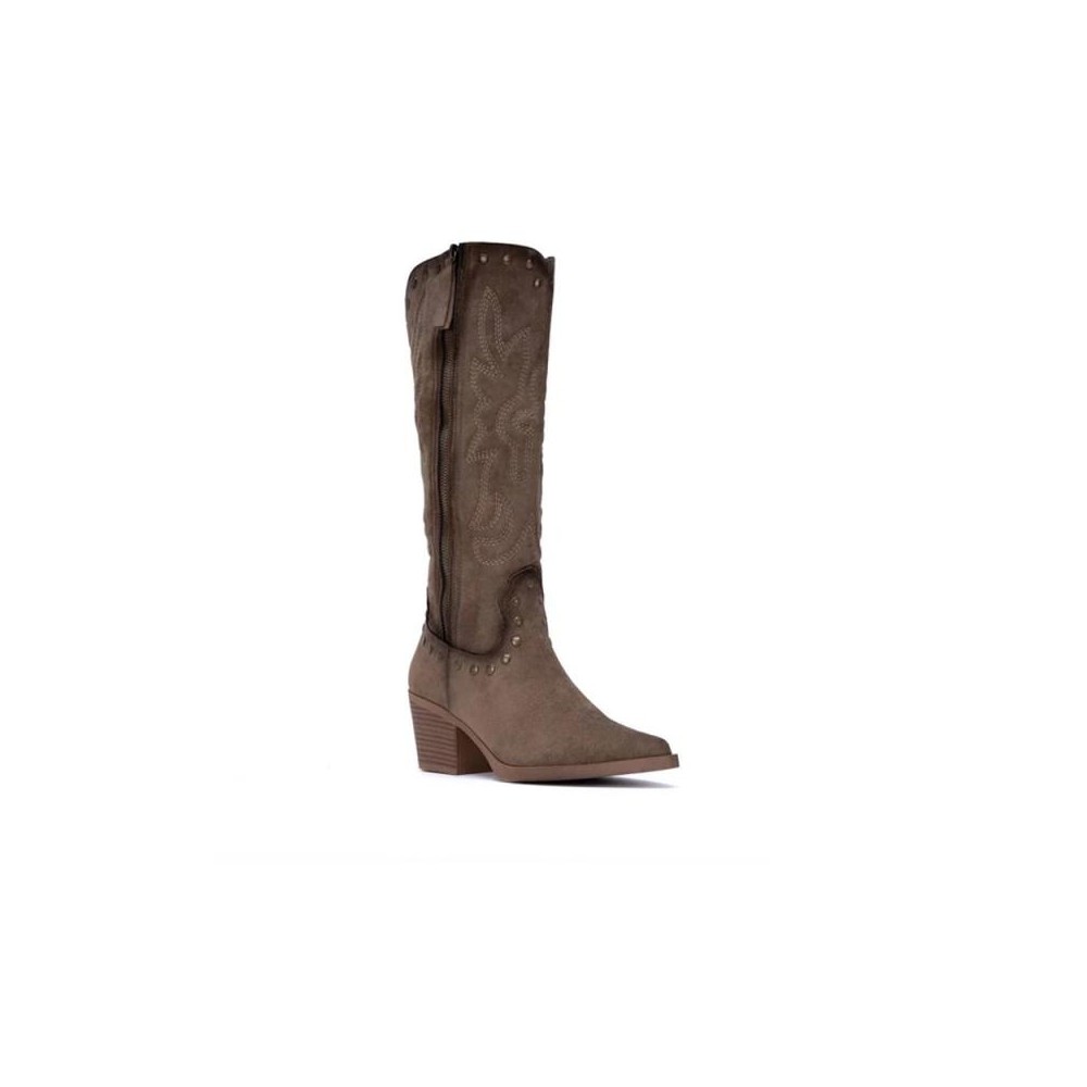 Botas de Tacón Mujer XTI 146508 Taupe