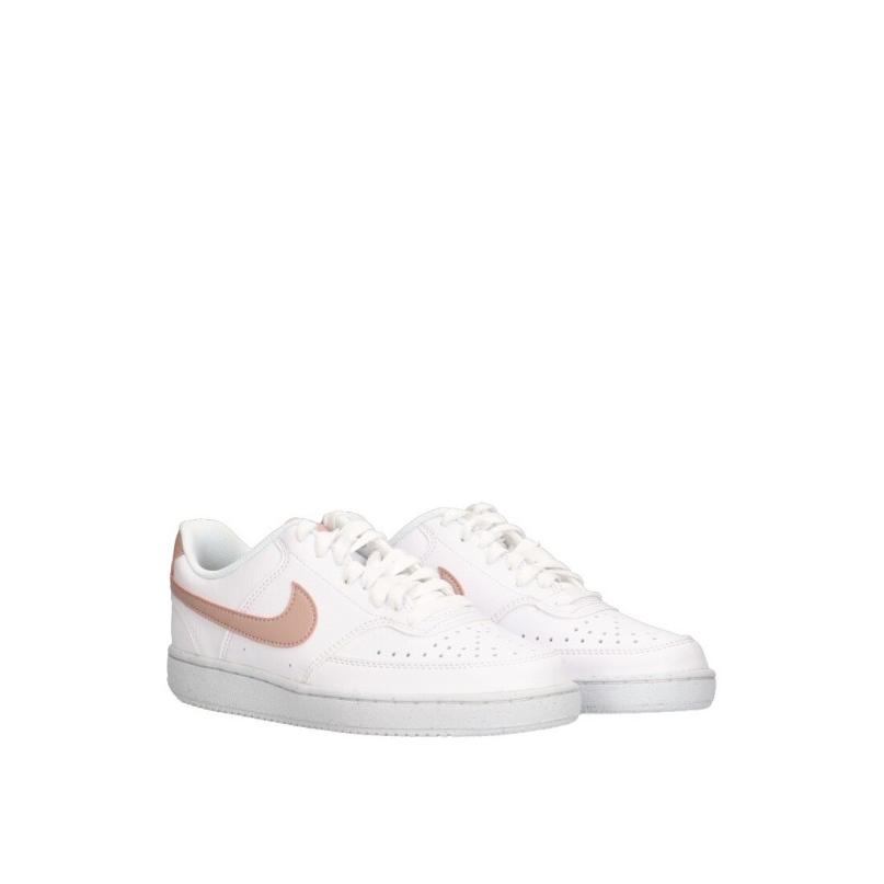 Zapatillas Basico Nike - Mujer - Suela Plana - Modelo Dh3158 - Color Blanco