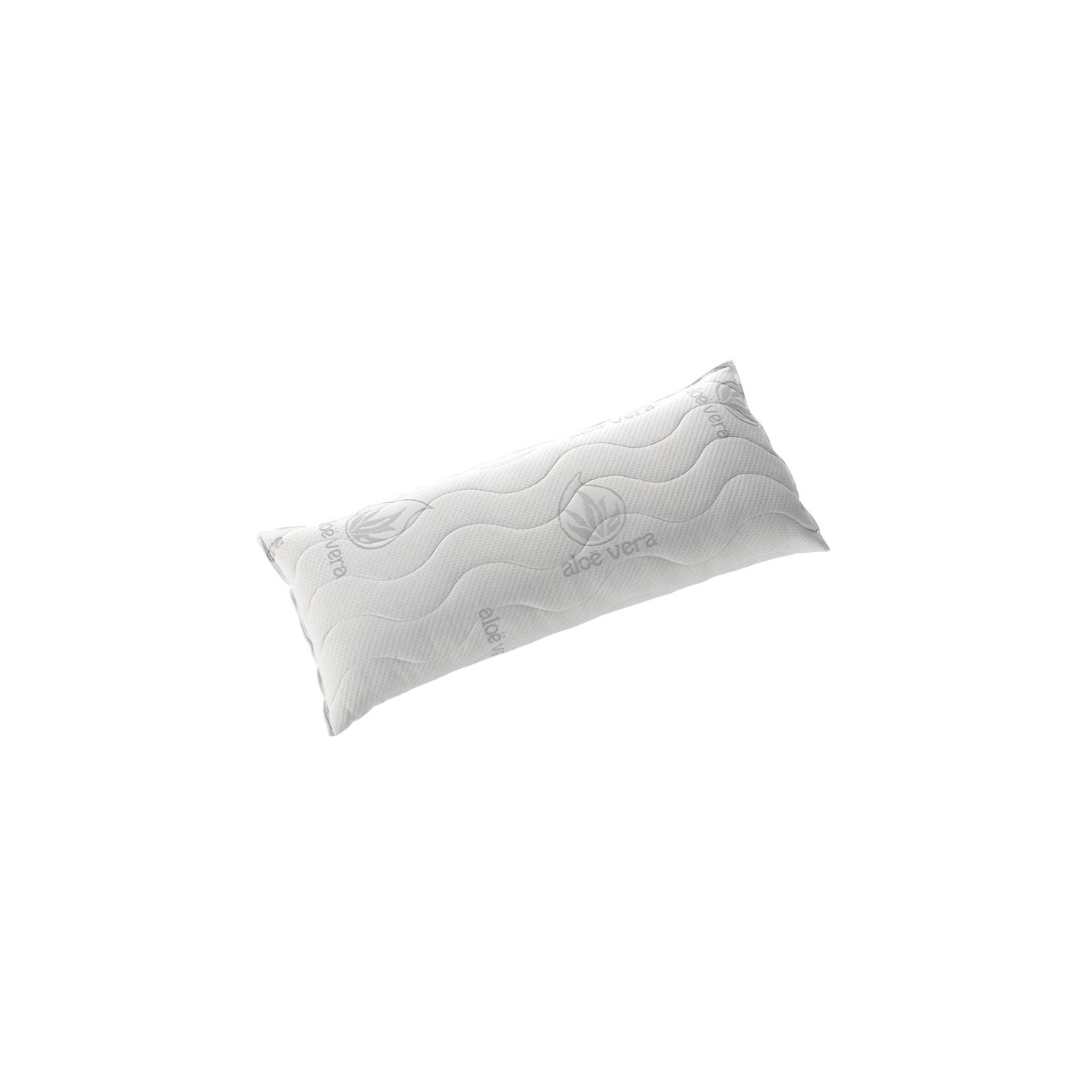Todocama - Almohada Viscoelástica Copos Aloe Vera Firmeza Media-Alta.