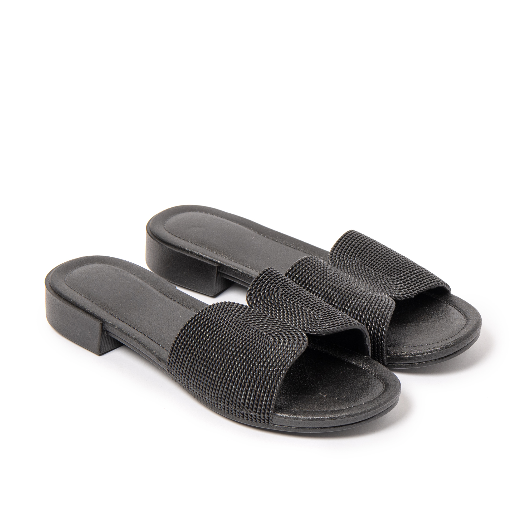 Sandalia de Mujer Brasileras Modelo Platz en Goma, Tacón Bajo 2,5 cm, Ideal para Playa y Uso Diario