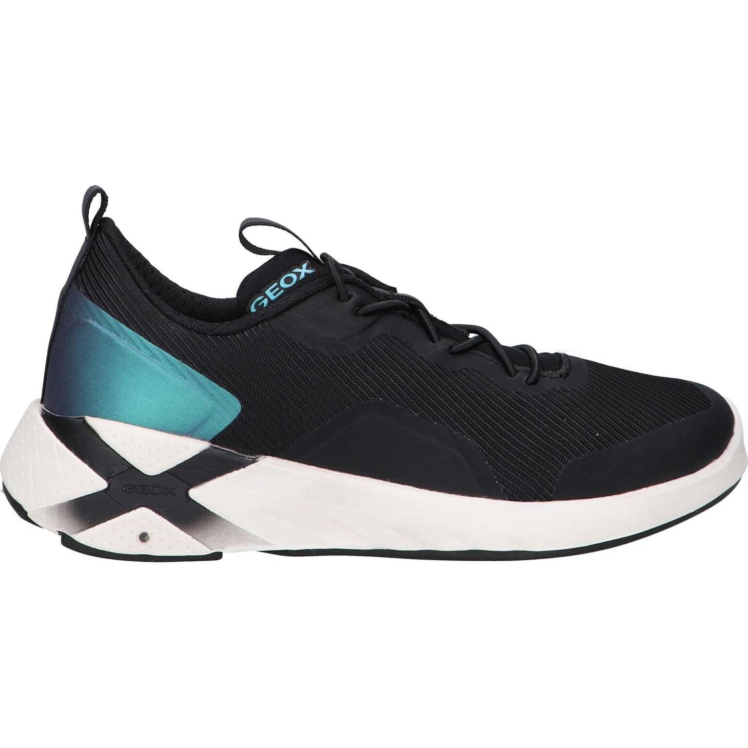 Women's and girls and boys' sneakers geox j04dda 011bc j playkix boy c9999 black