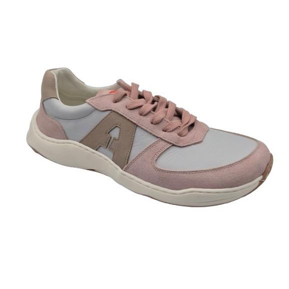 Zapatillas De Piel Barefoot En Tallas De Grandes Para Adulto, Marca Adn, En Color Amarillo, Gris O Rosa. Andanines