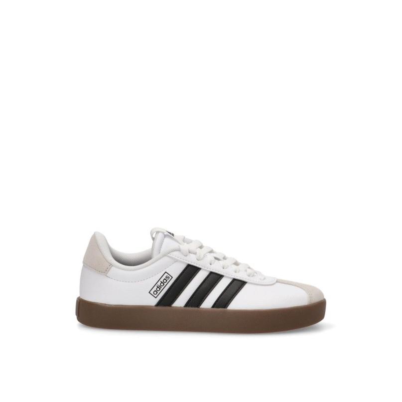 Zapatillas Casual Adidas - Mujer - Suela Plana - Modelo Id8797 - Color Blanco