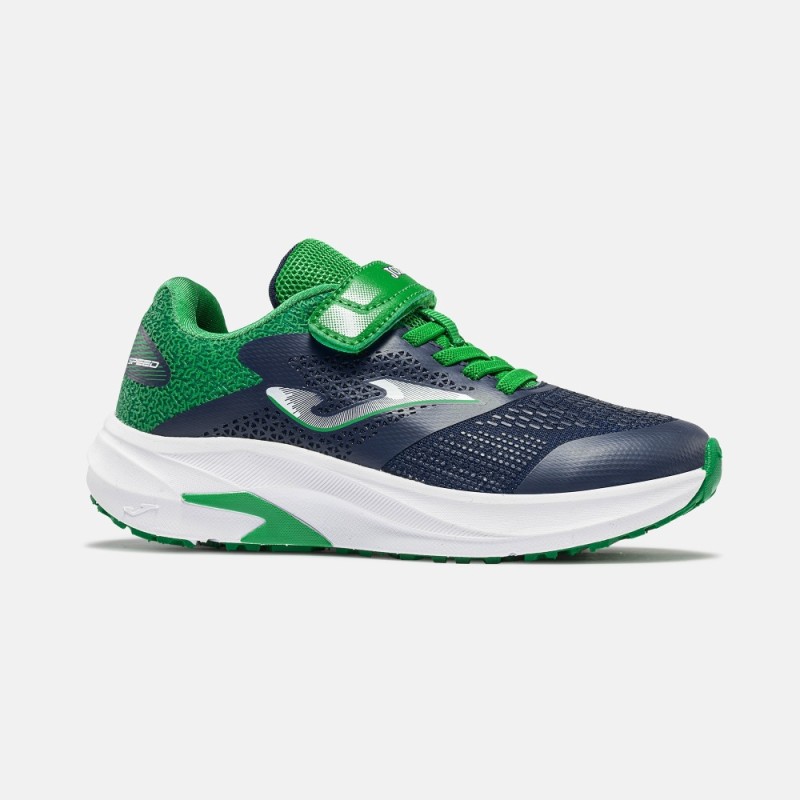 Zapatilla Running Azul Joma Speed Jr 2603 Jspeeds2603v Velcro