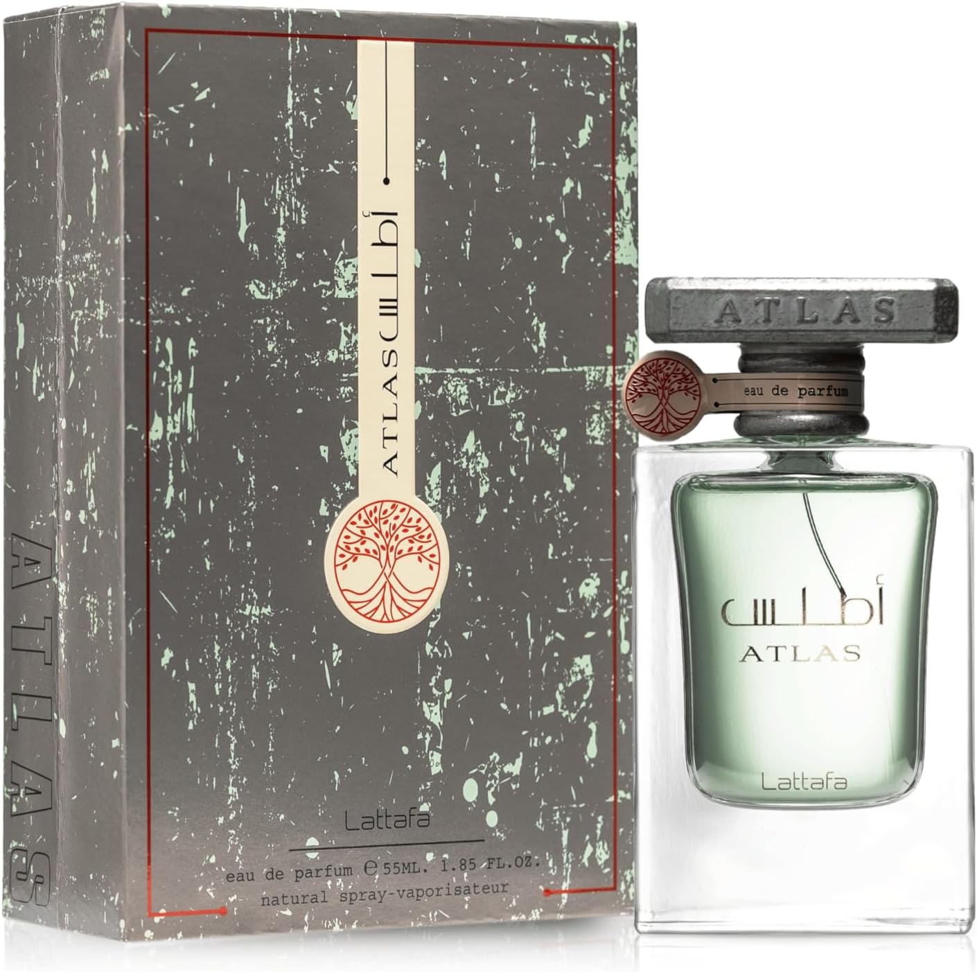 ATLAS LATTAFA 55 ML Lattafa Perfume hombre   MADE IN DUBAI - perfumes árabes originales - perfume mar salado