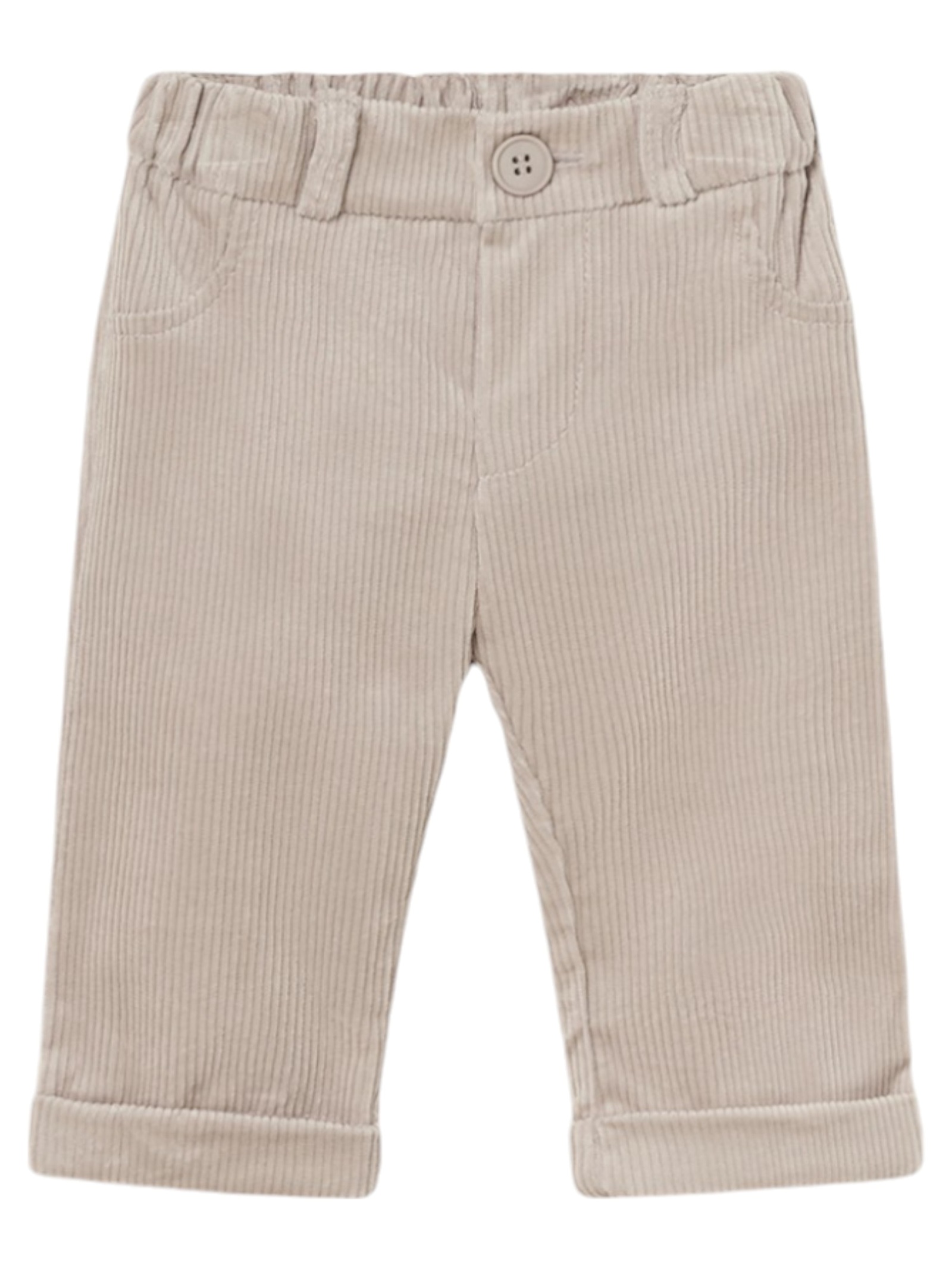 Mayoral 2523 Pantalón pana recién nacido Camel