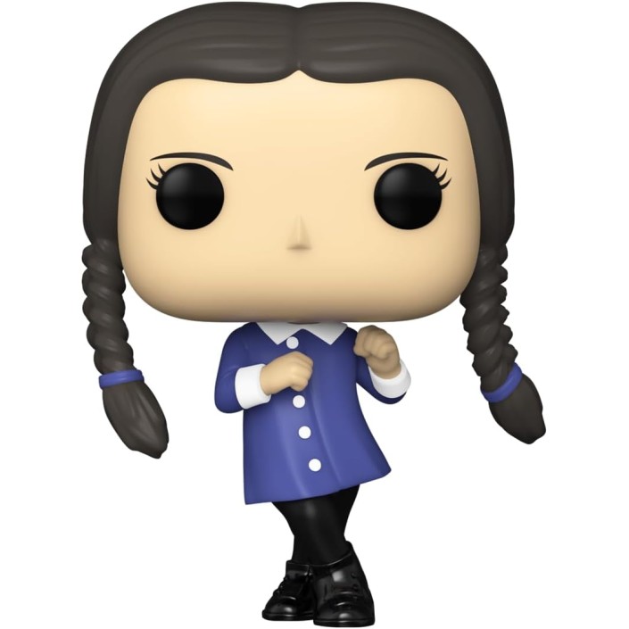 Figura Funko Pop! Televisión Familia Addams Miércoles Addams Modelo 1549 | 81210 - Original - Figuras Miniaturas Coleccionables Para Exhibición - Idea De Regalo - Mercancía Oficial - Juguetes Para Niños