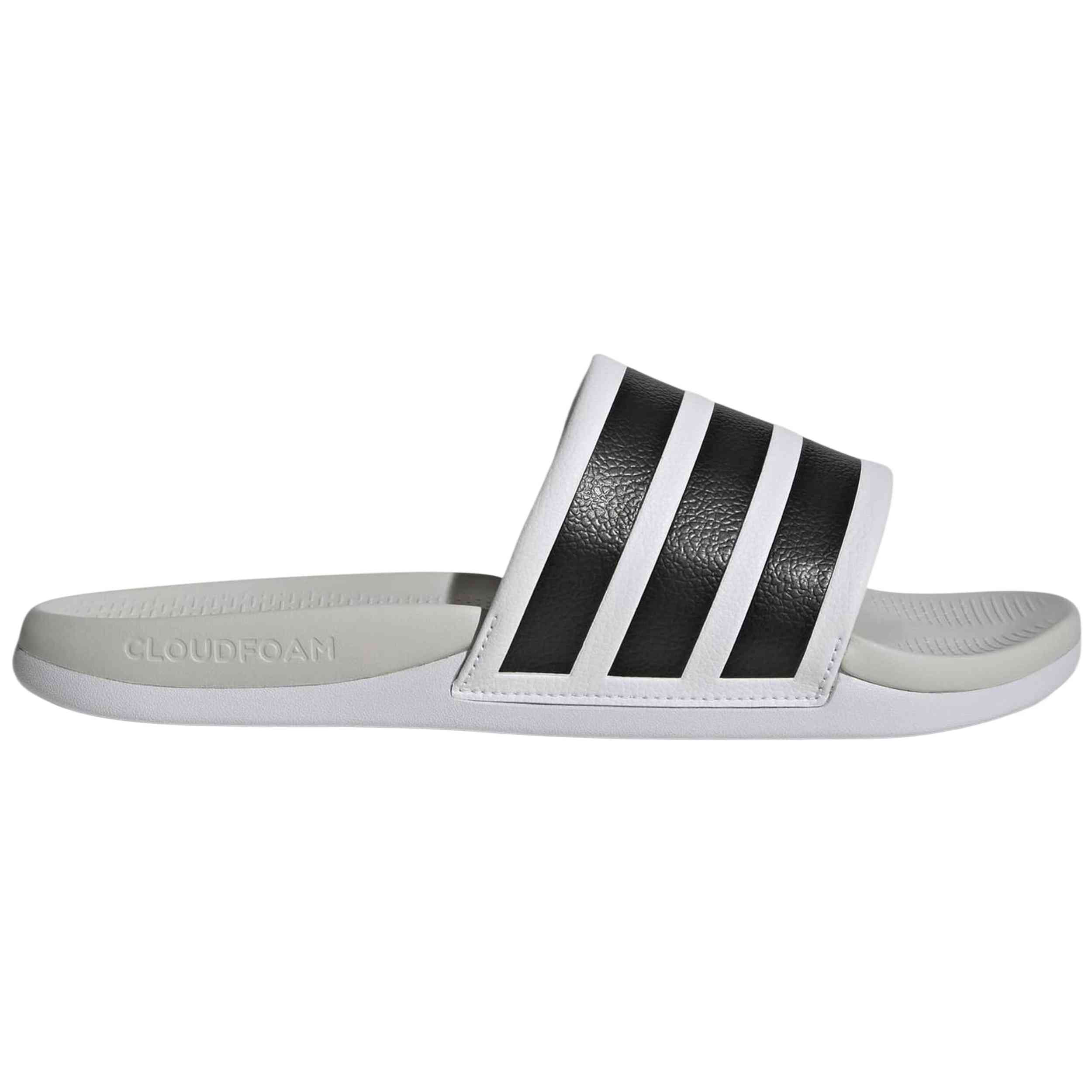 Chanclas Adidas modelo Chanclas adidas Adilette Comfort 2.0 blanco negro para hombre y mujer en color Blanco