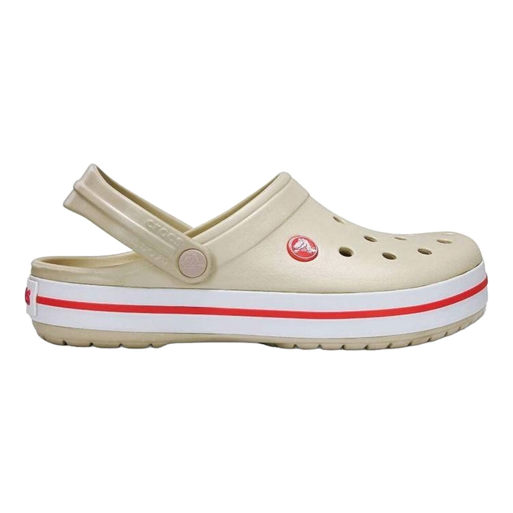 Zuecos Beige Crocs Crocband™ U Stucco/Melon Resistentes al Agua