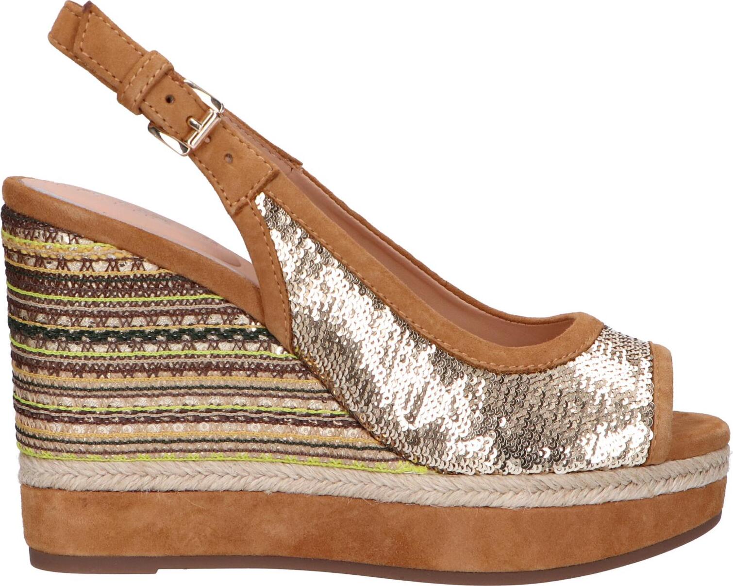 Women's sandals geox d92cff 0at21 d yulimar c2x2d gold-curry