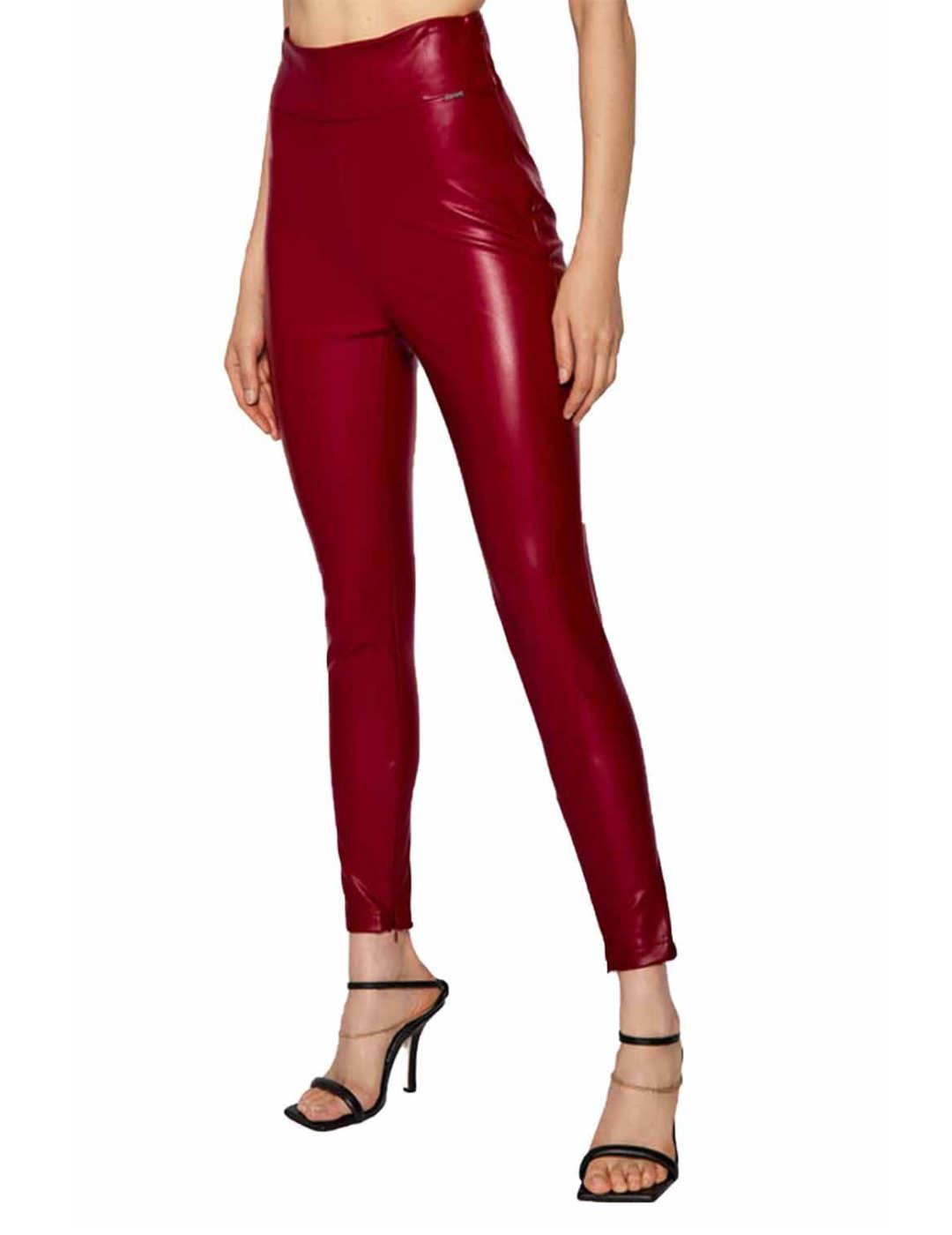 Legging Guess Priscilla granate para mujer