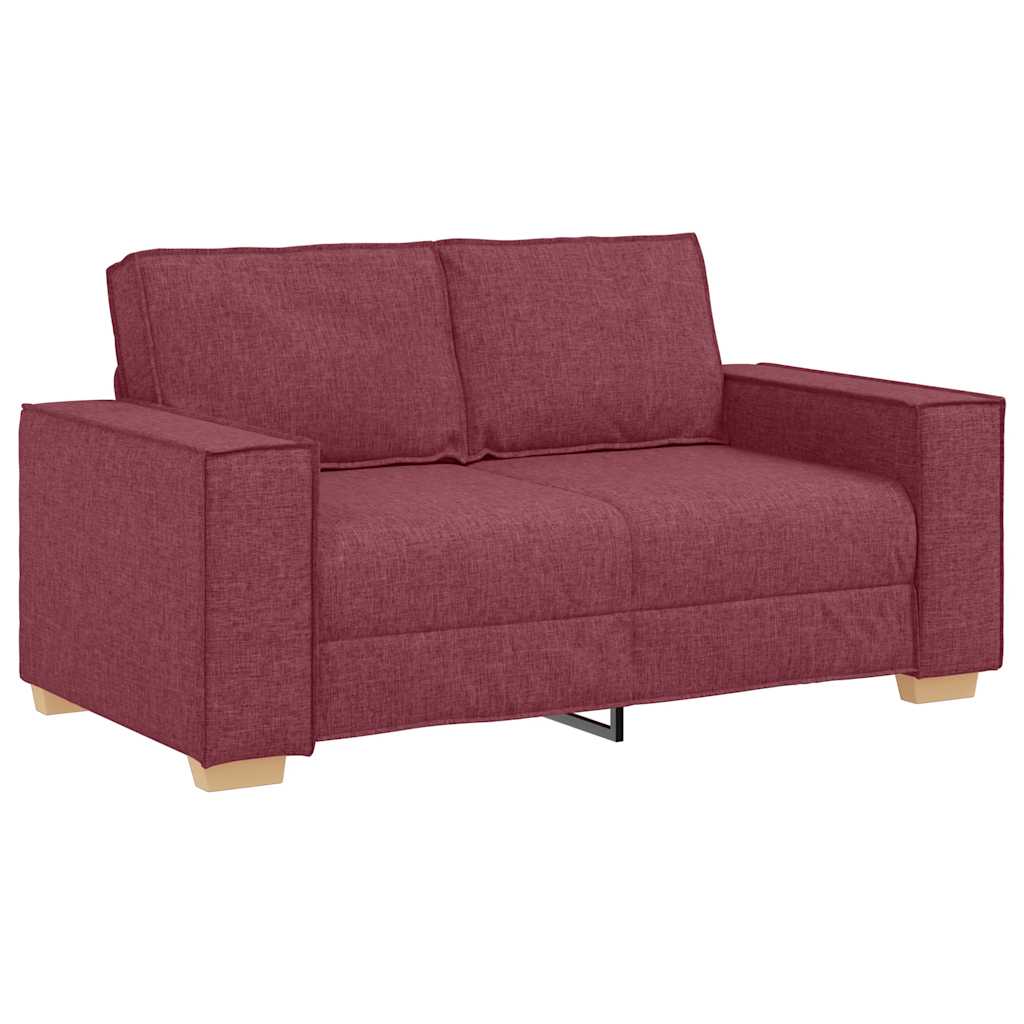 vidaXL Sofá de 2 plazas de tela, 160x78x84 cm Multicolor