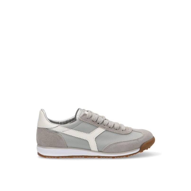 Zapatillas Casual Etika - Mujer - Suela Plana - Modelo 50006 - Color Gris