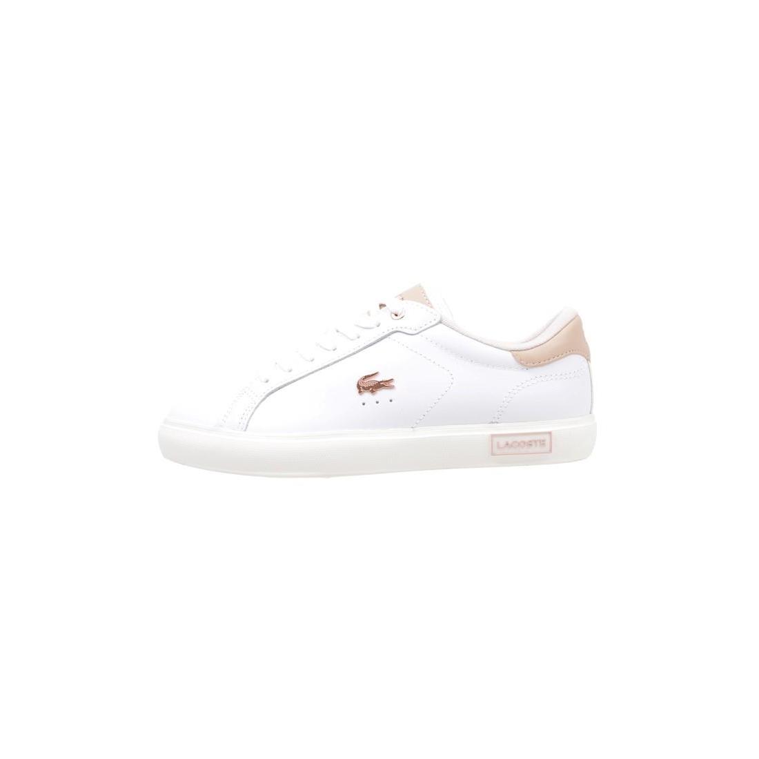 Lacoste POWERCOURT DEPORTIVAS PLANAS mujer Blanco
