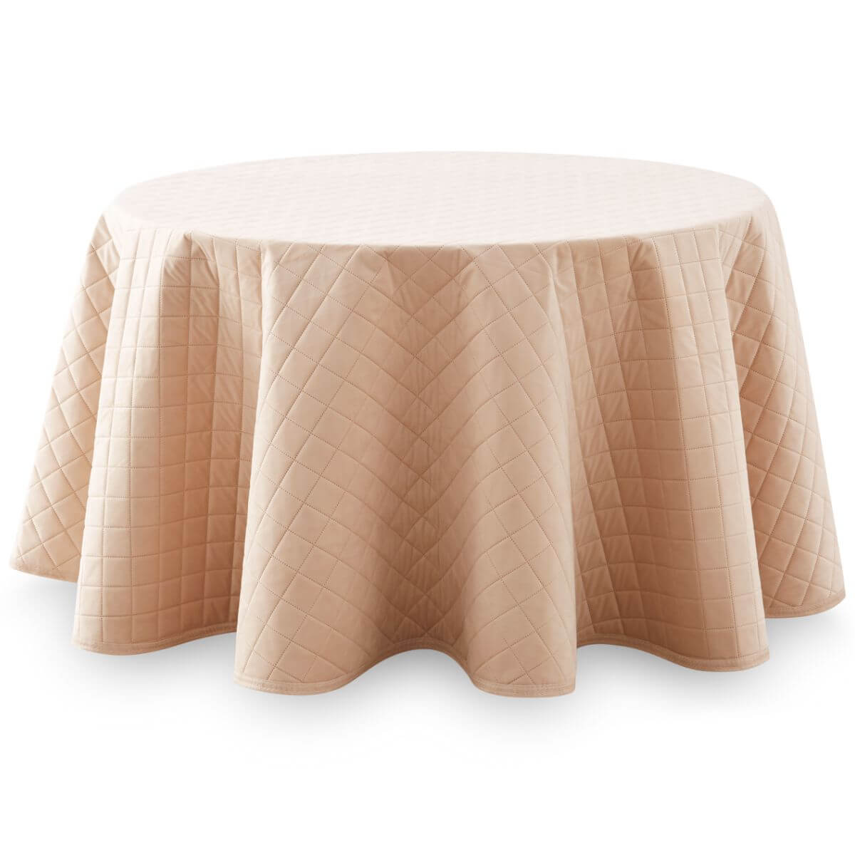 Falda Camilla VELVET acolchada, Enaguilla de Invierno Redonda, disponible en varias medidas y colores. Faldilla para mesa que mantiene el calor, de tejido aterciopelado y tacto extra suave, de Lanovenanube