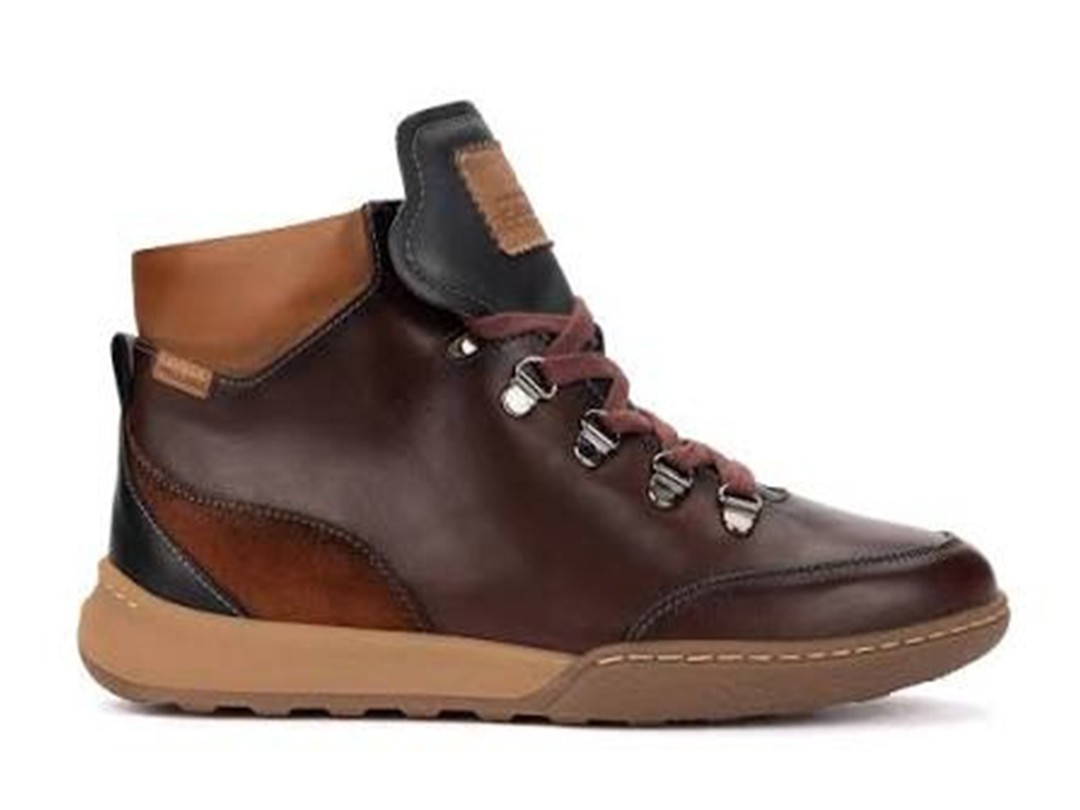 Botines Mujer Pikolinos W7c-8582C1 Viana Burdeos