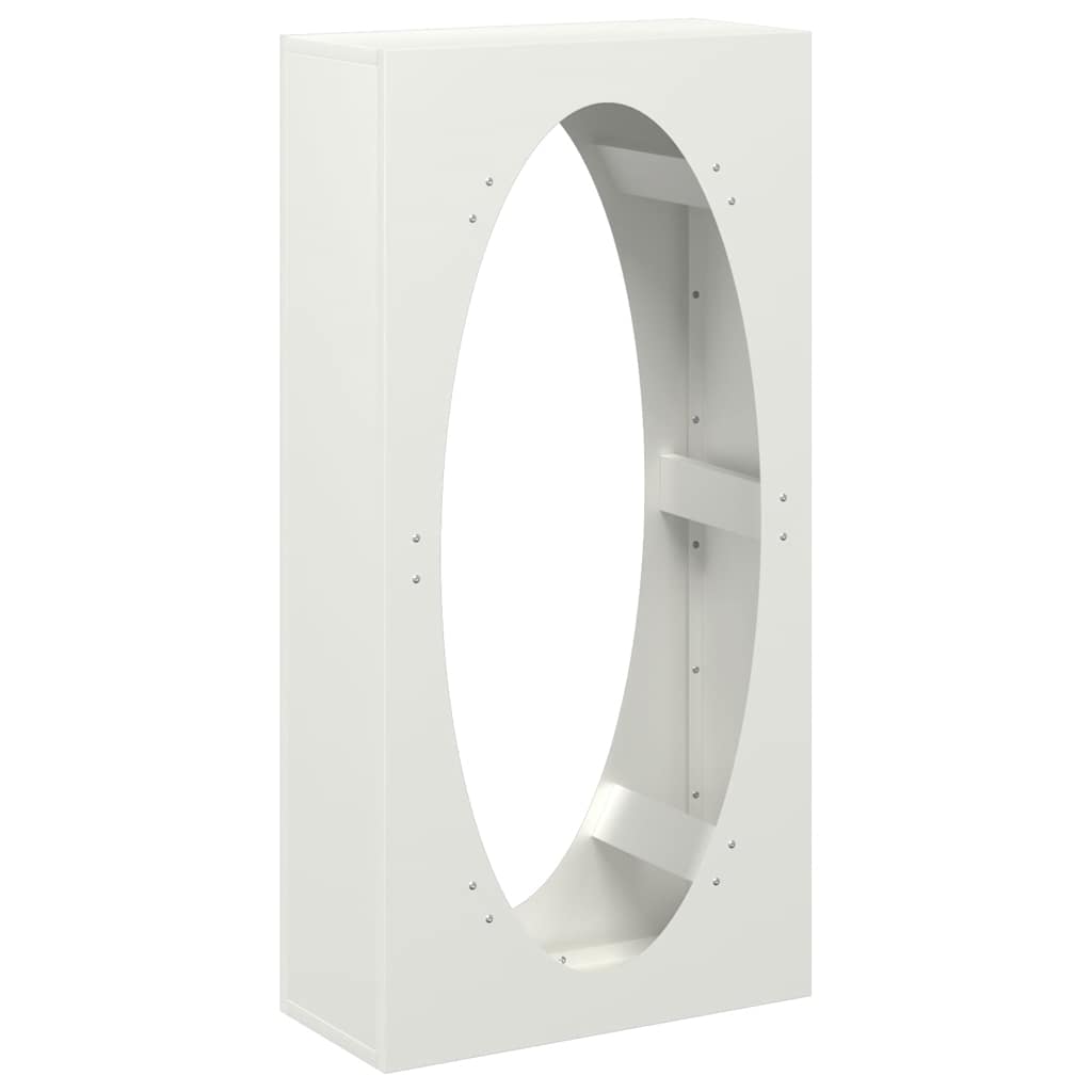 vidaXL Leñero 50x23x100 cm Acero laminado en frío en color Negro/Antracita/Verde oliva y más