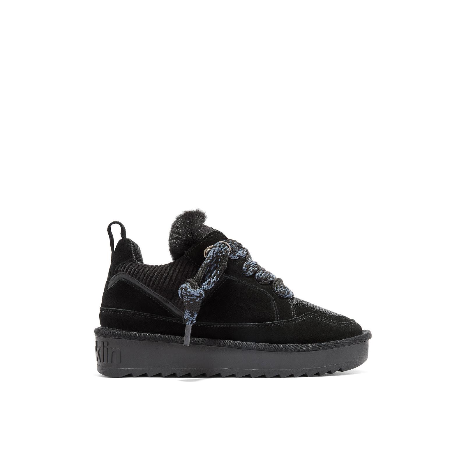 D.Franklin Zapatillas de Mujer Nordic Snk  Camel  - Botas para Mujer - Moda casual Mujer