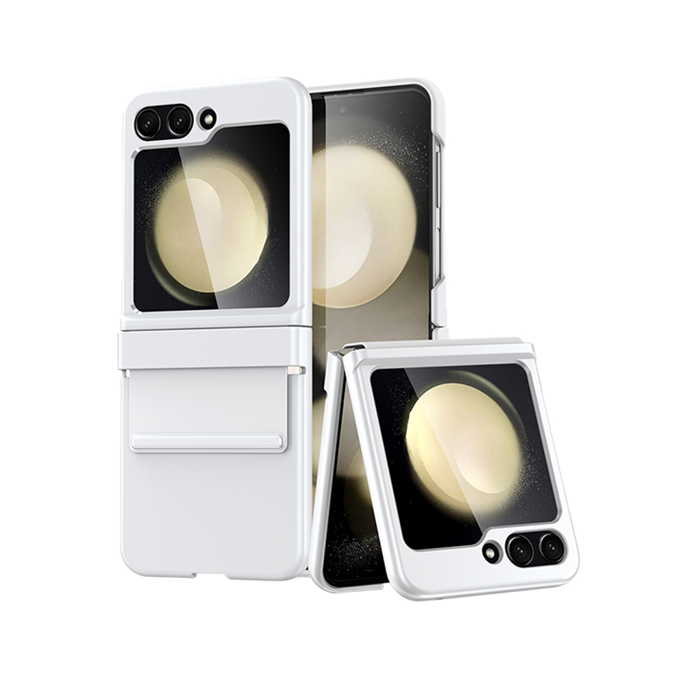 PACIFICO Carcasa para Samsung Galaxy Z Flip 5 6 7 con protector de bisagra, funda anti-golpes y anti-arañazos, ajuste perfecto para teléfono plegable