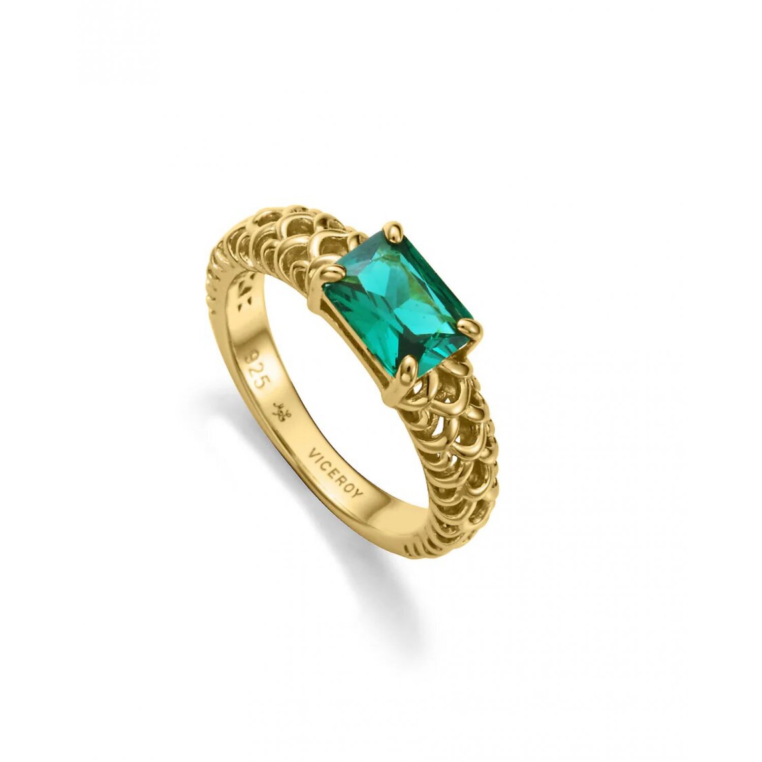 Anillo Viceroy Jewels 2343A014-32 circonita verde