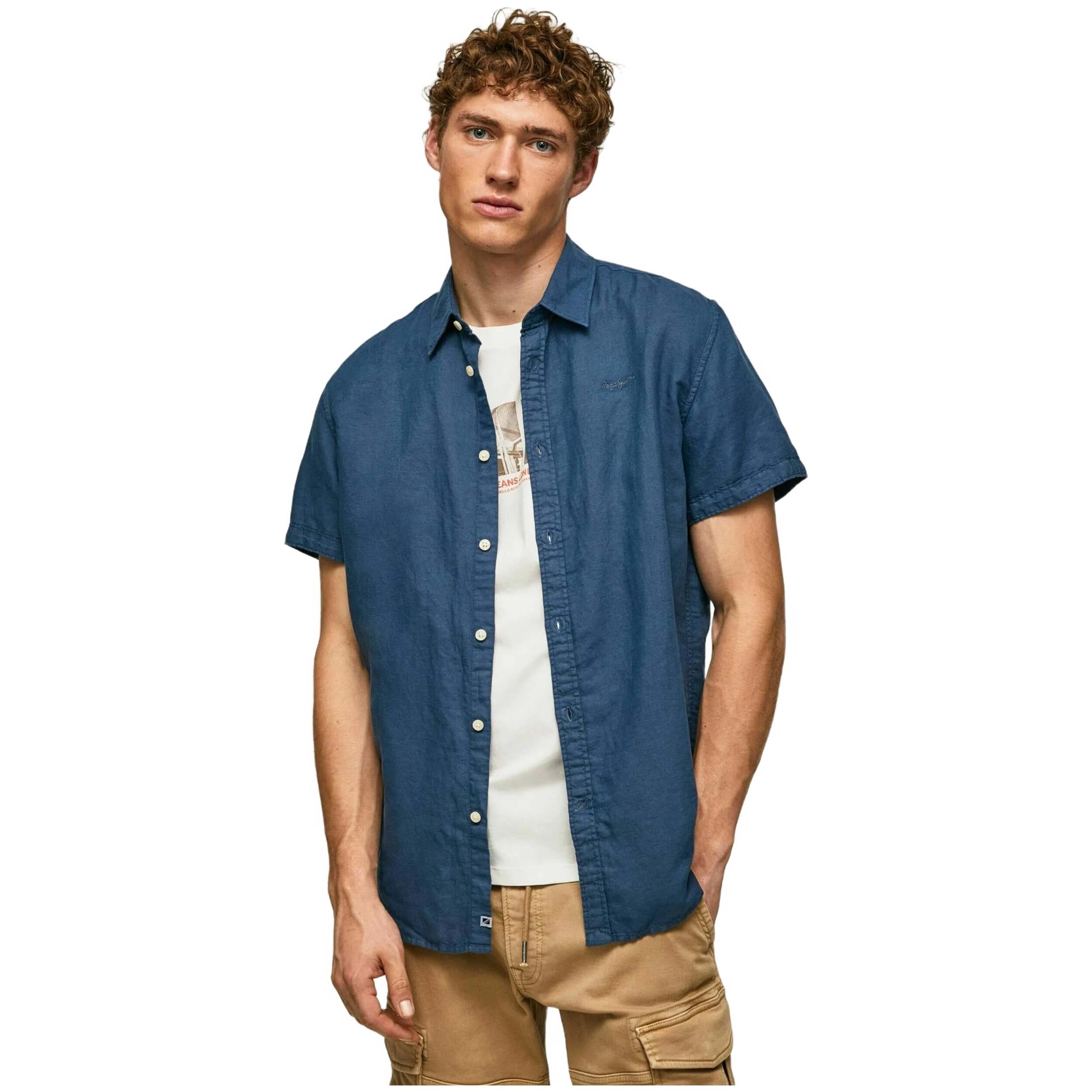 Camisas Pepe Jeans modelo PM307794574 para Hombre en color Azul