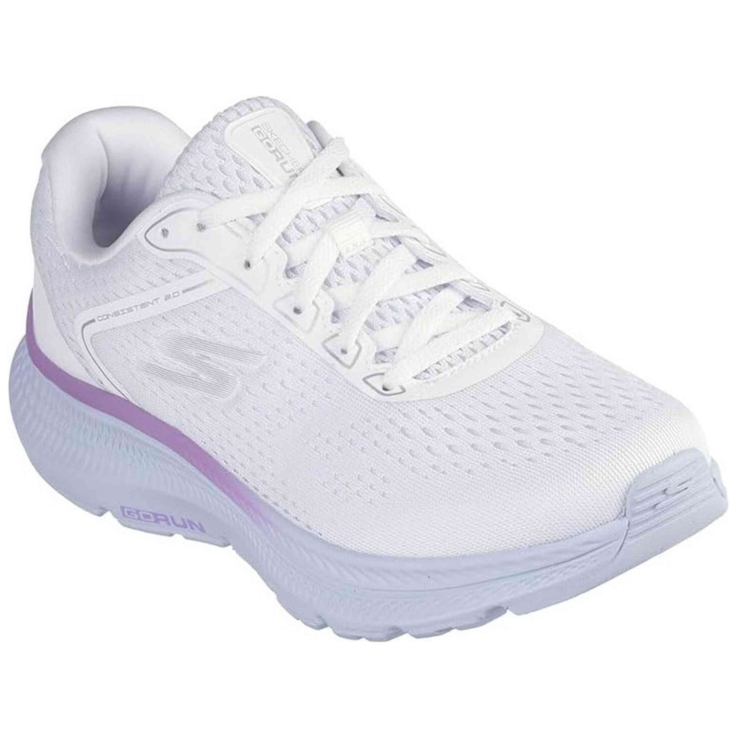 Nan Skechers modelo 128607/Wbl Go Run Consistent 2.0 Mile Marker en color Blanco