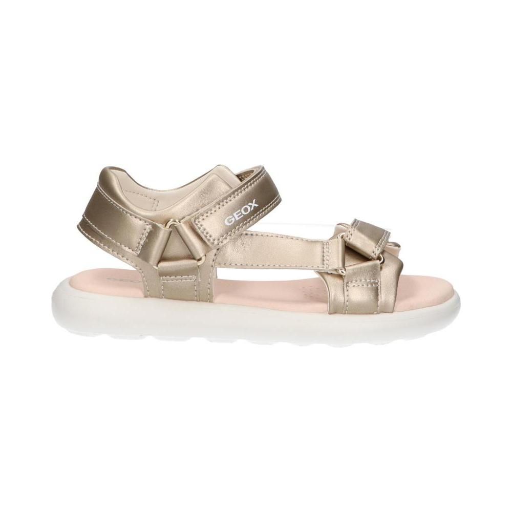 Geox girls' dress sandals in gold