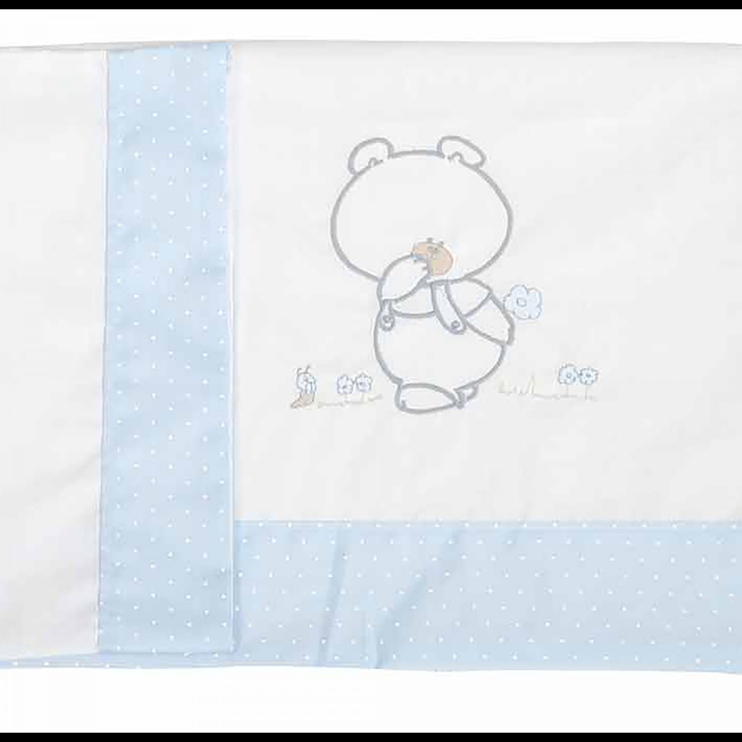 JUEGO DE SÁBANAS BABYLINE 100% ALGODÓN PARA CUNA (60X120) HIPOALERGÉNICA, TRANSPIRABLE Y ECOLÓGICA. 3 PIEZAS (SÁBANA BAJERA + SÁBANA ENCIMERA + FUNDA ALMOHADA)