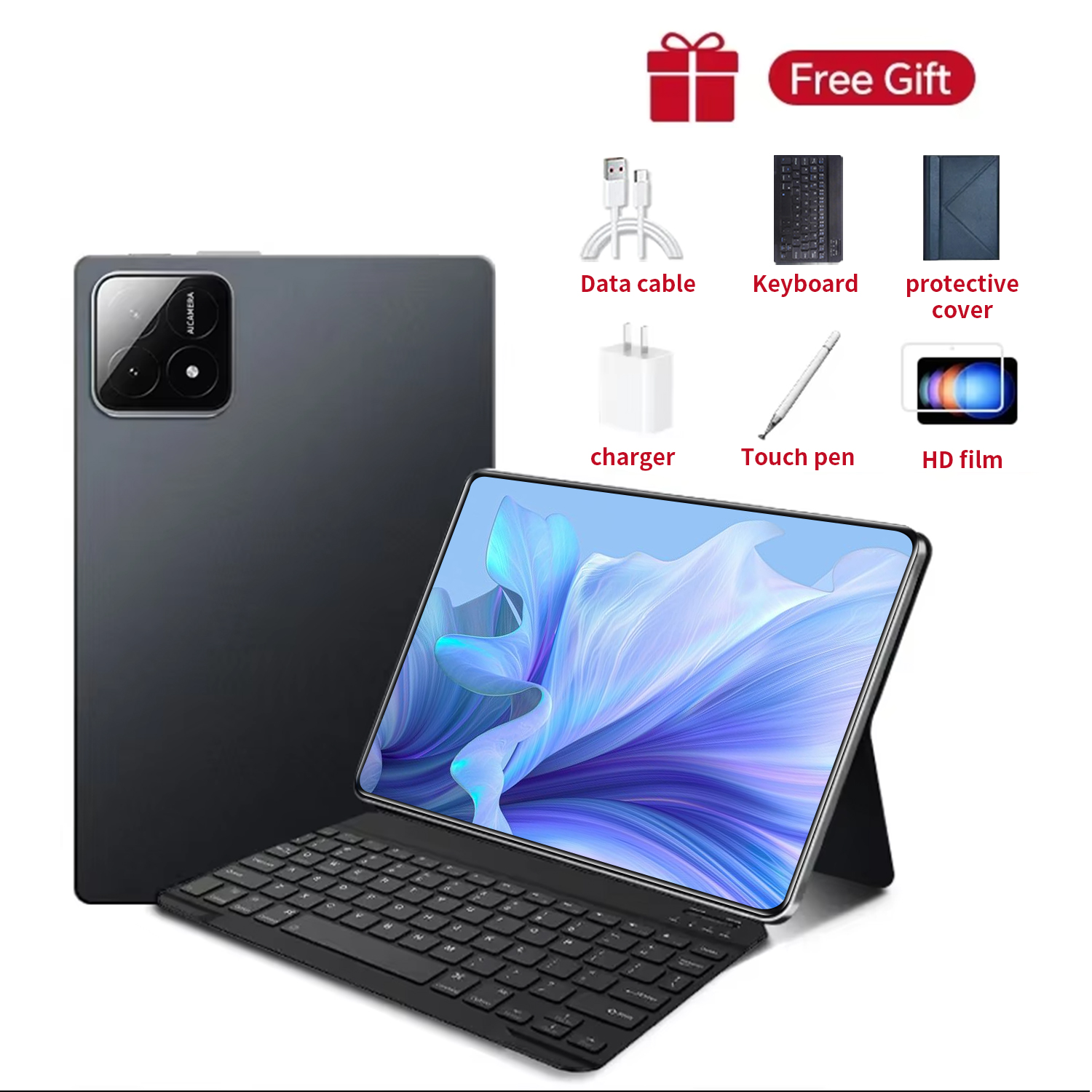 5G New Tablet Android 12000mAh 10.36 inch 16GB+1TB 16MP+32MP New Network Android 13.0 Wifi Tablet