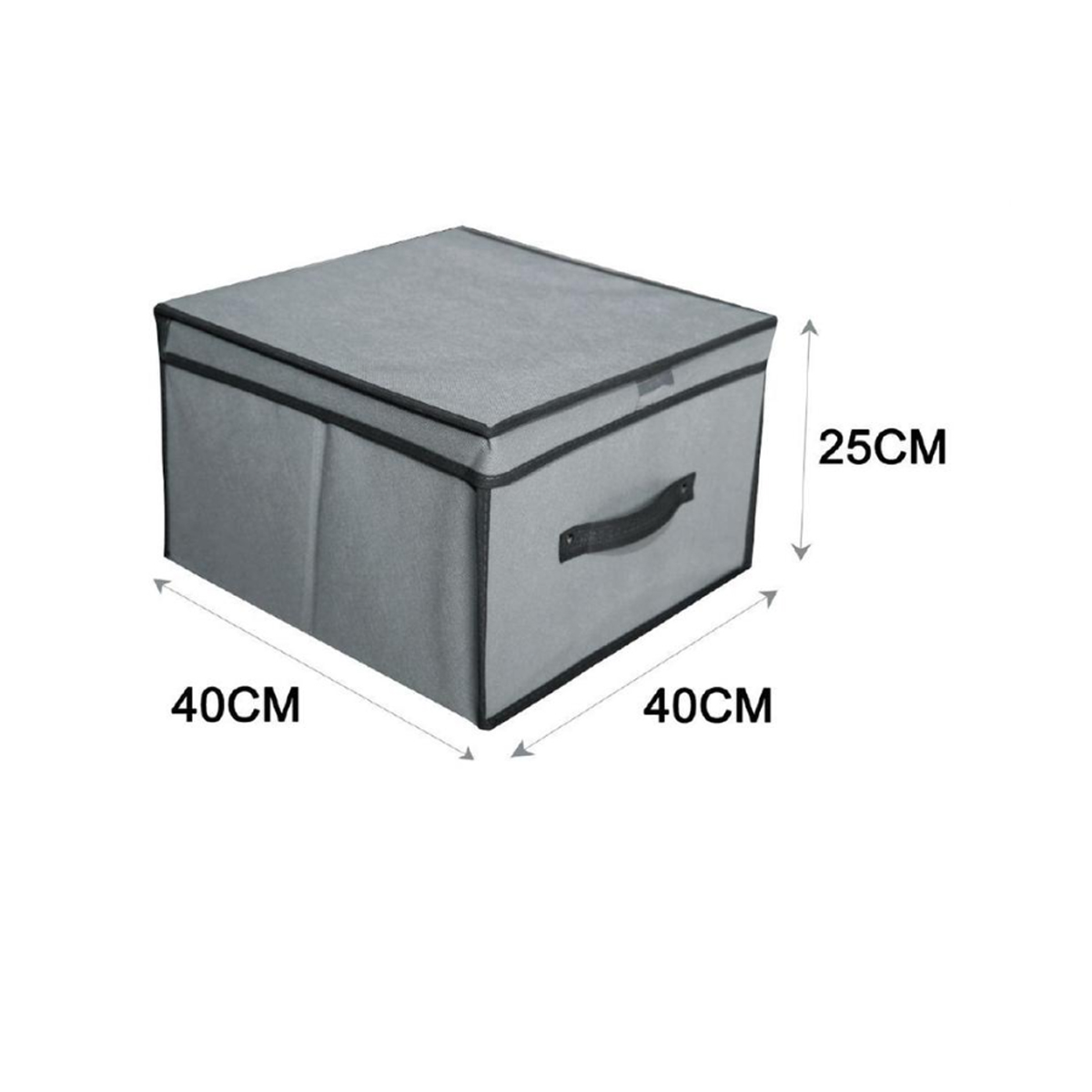 4 tamaños, caja de almacenamiento multiusos, caja de almacenamiento de edredones de gran capacidad, caja de almacenamiento de sujetadores, caja organizadora de ropa interior ...