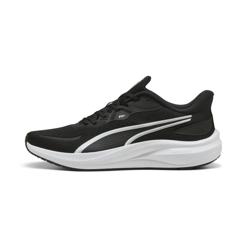 PUMA 311730 01  38432 26V DEPORTIVO NEGRO BLANCO PLATA