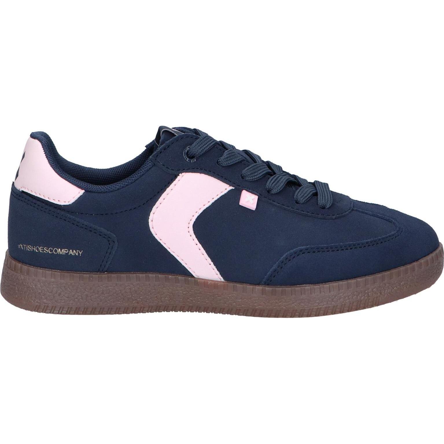 Women's xti sneakers 143397   Navy suede