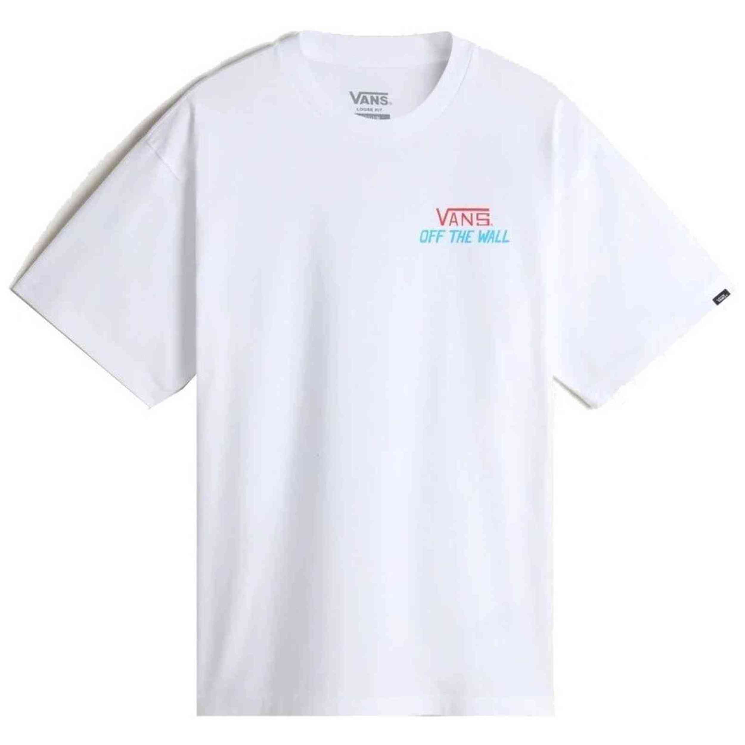 Camiseta Vans modelo A Good Pair Loose Ss en color Blanco