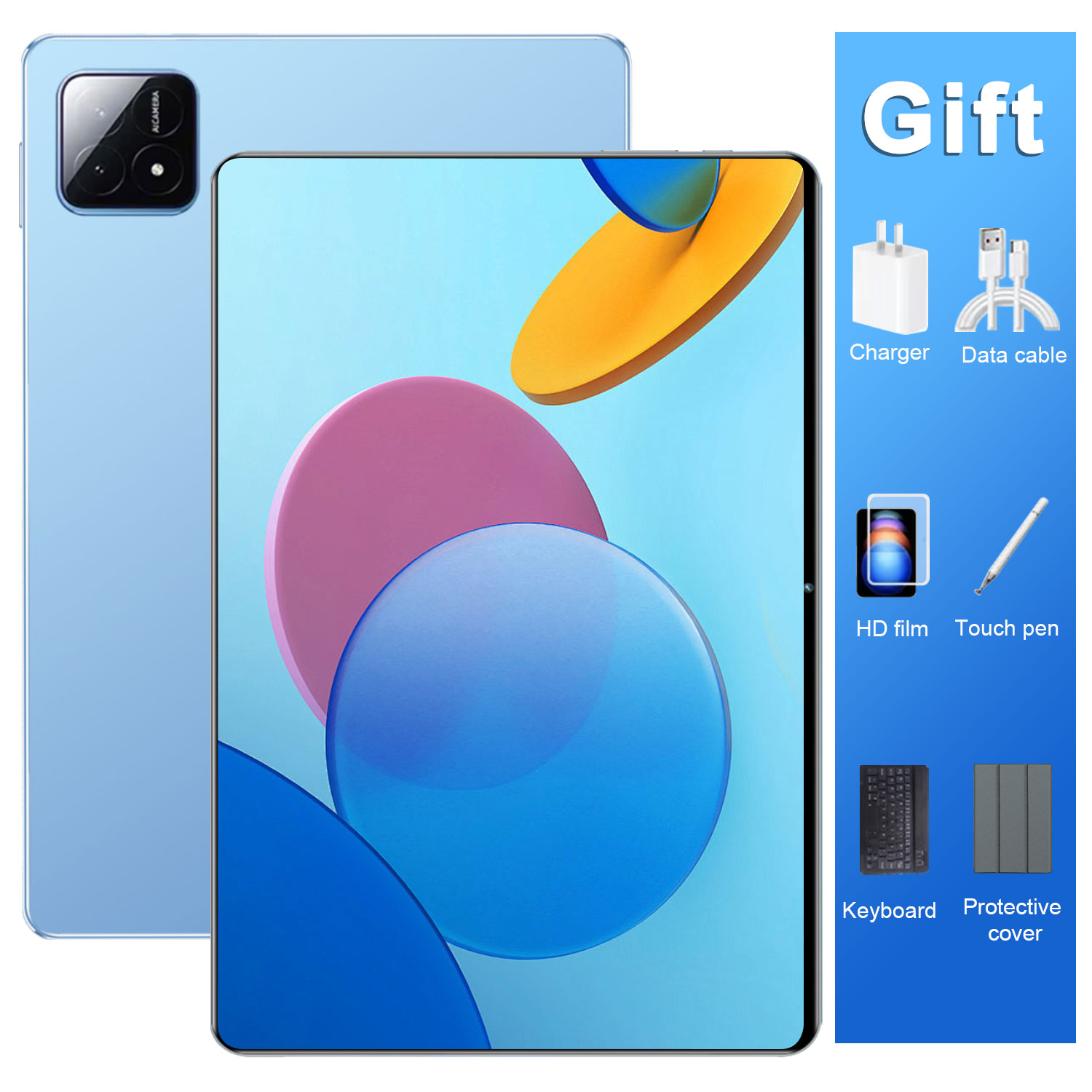 5G New 10.36 inch tablet Android 13.0 Pad 16GB 1TB 16MP+32MP 14 core 4K HD 5G WIFI Bluetooth WPS 20000mAh tablets