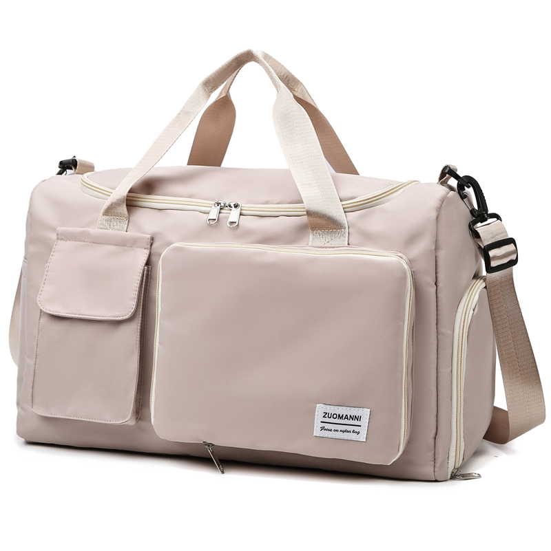 Om Home  -Bolsa de viaje de gran capacidad para Mujer, Bolsa de viaje con compartimiento para Zapatos, Deportiva, fitness