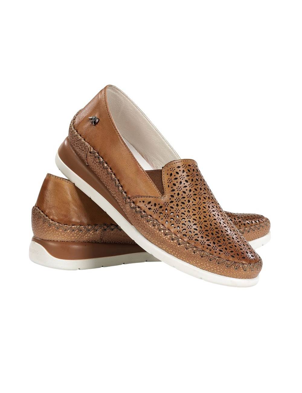 FLUCHOS ZAPATO DE PIEL SLIP ON F2144 PARA MUJER