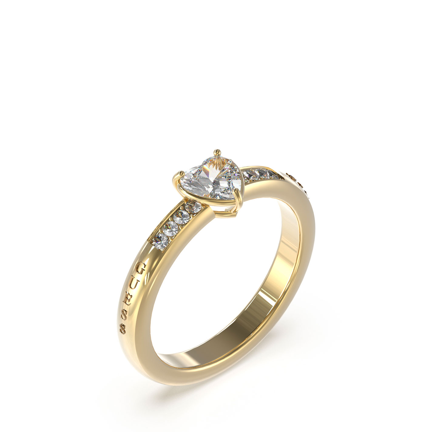 Guess Anillo JUBR03175JWYG54 , para Mujer