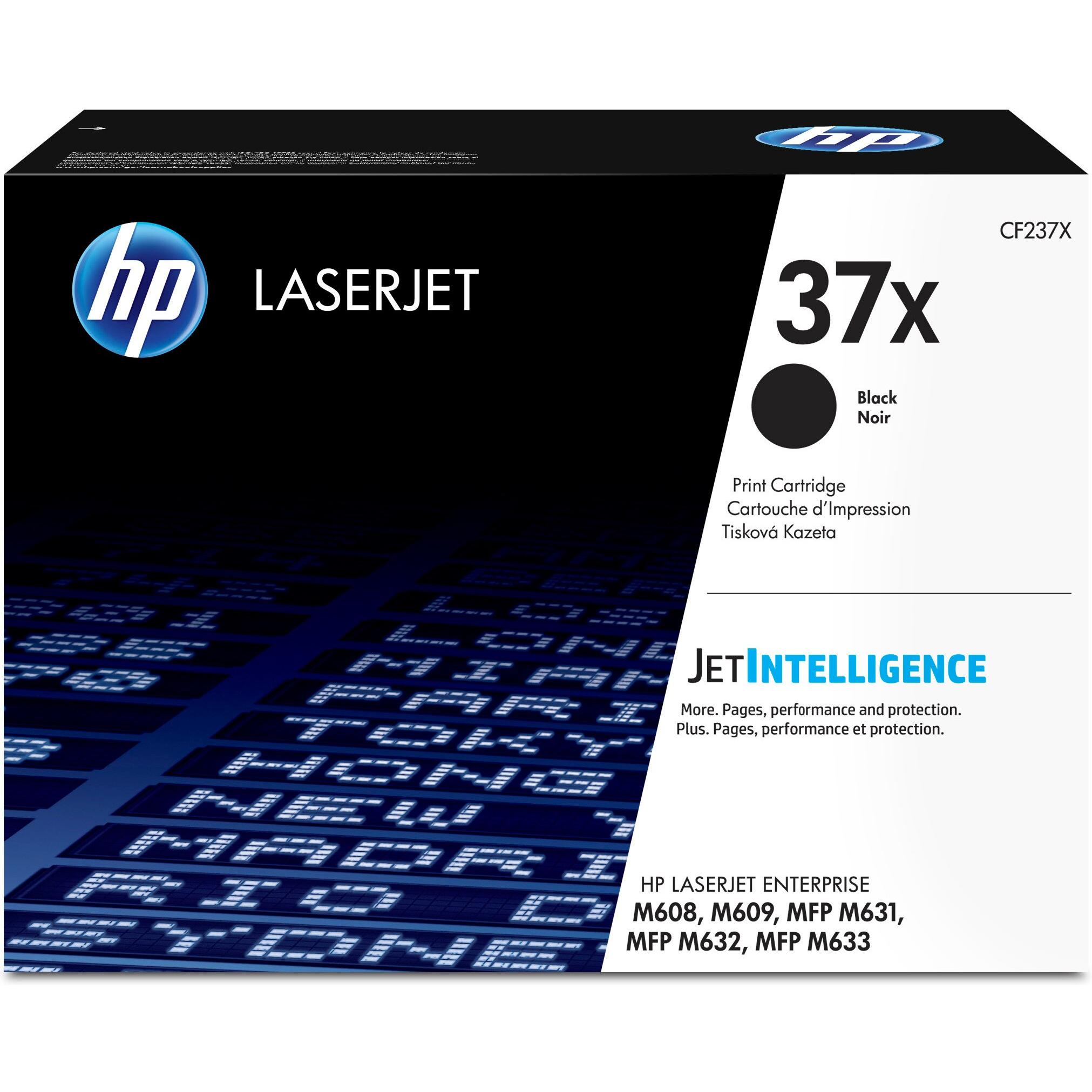 Cartucho de tóner original LaserJet 37X de alta capacidad negro