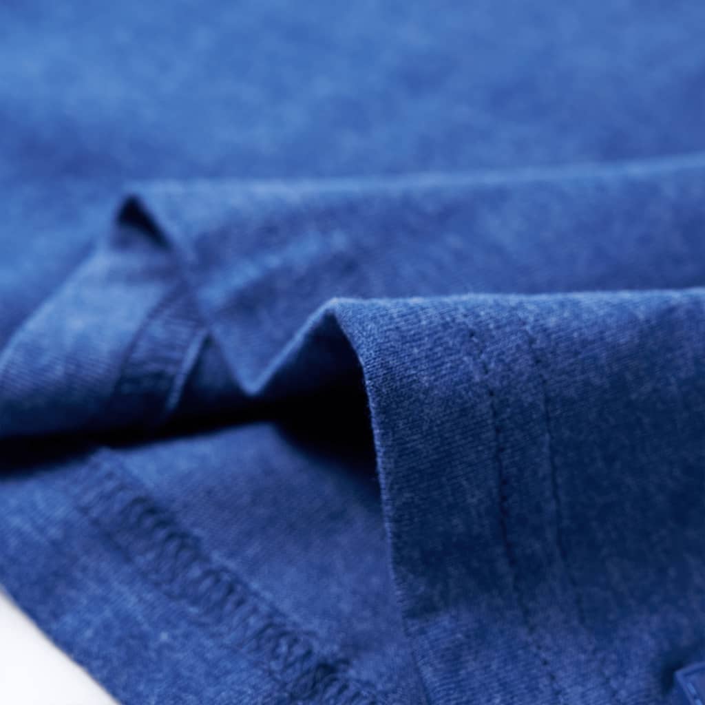 Camiseta para Niños con Estampado de Dinosaurio Ropa Infantil Azul Oscuro