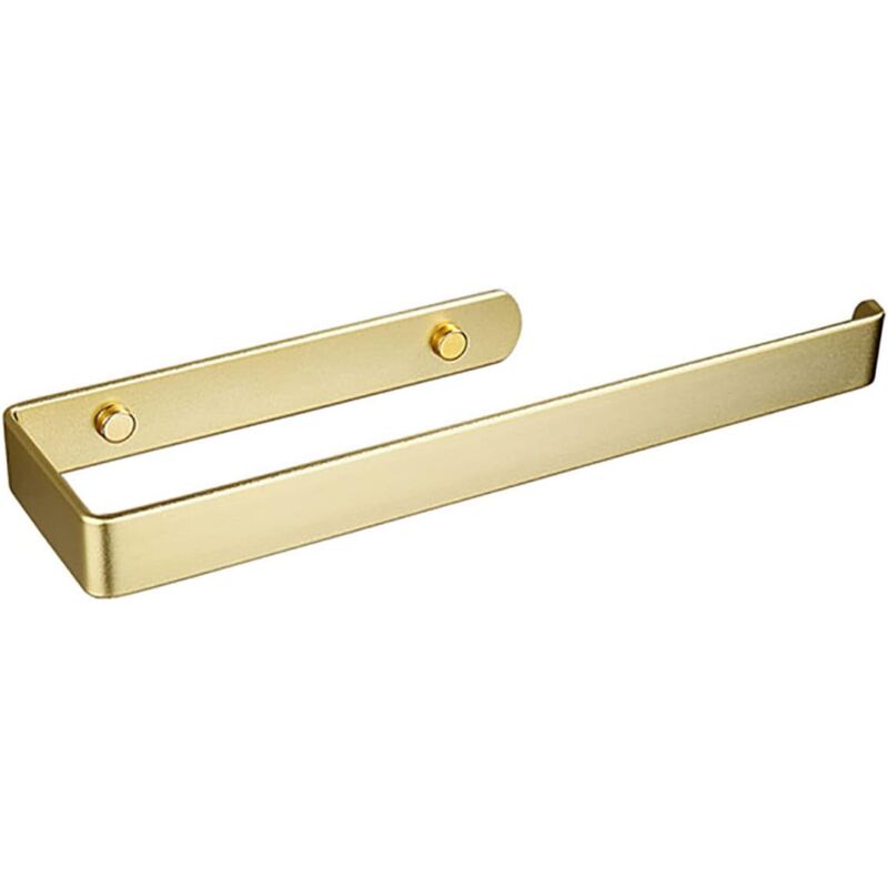 CA Toallero de aluminio para baño, toallero dorado, estantes para baño