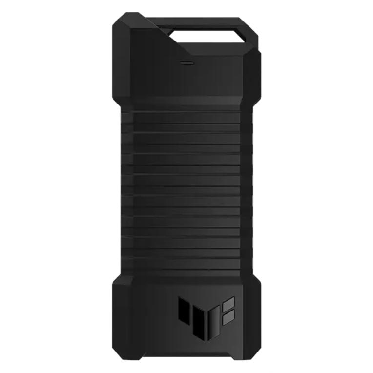 ASUS - Carcasa externa TUF Gaming A1 para SSD M.2 NVMe y SATA con USB-C 3.2 Gen 2 hasta 10 Gbps, resistente IP68 y MIL-STD-810H