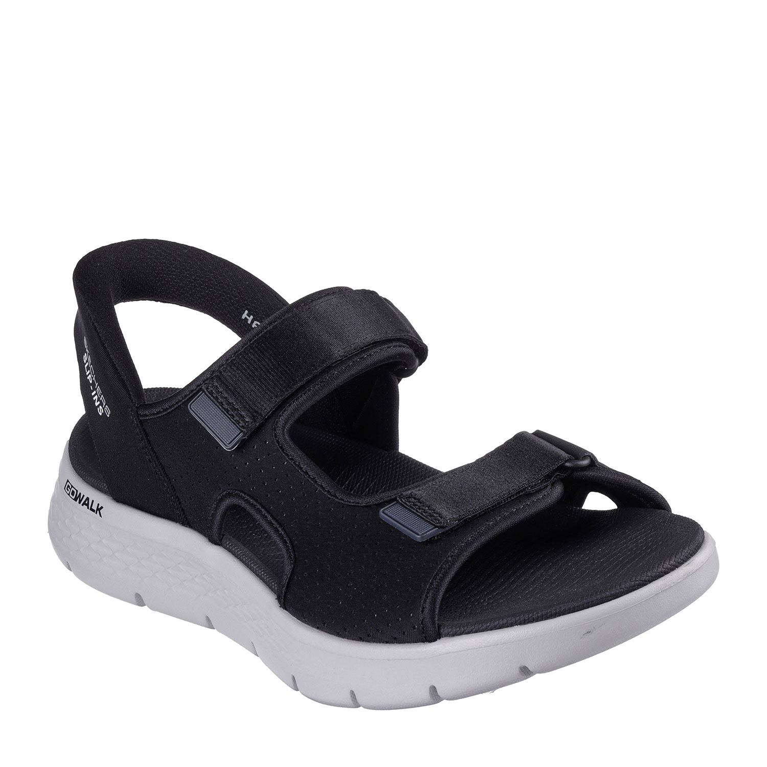 Skechers Sandalias Go Walk Flex Sandal Negras 229210-BKGY , para Hombre