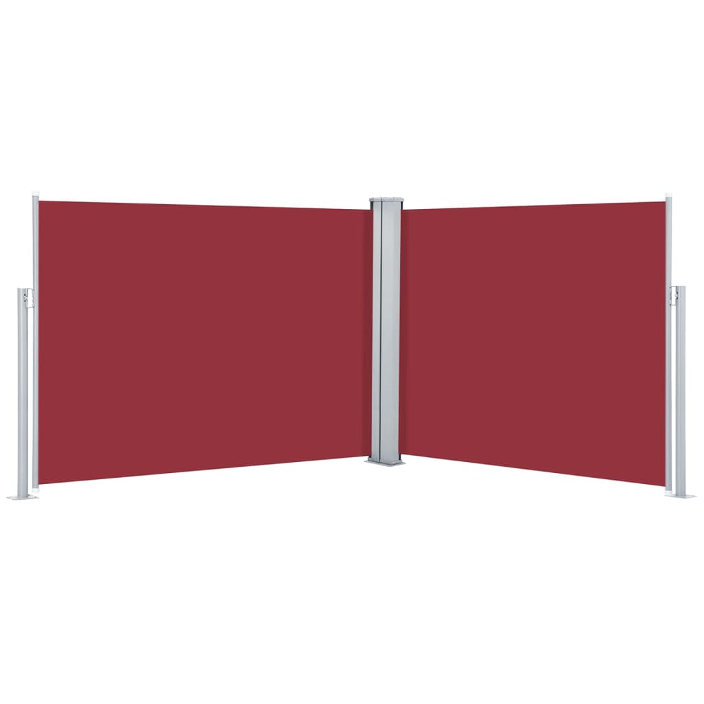 vidaXL Toldo lateral retráctil 140x1000 cm Color Negro, Crema, Antracita