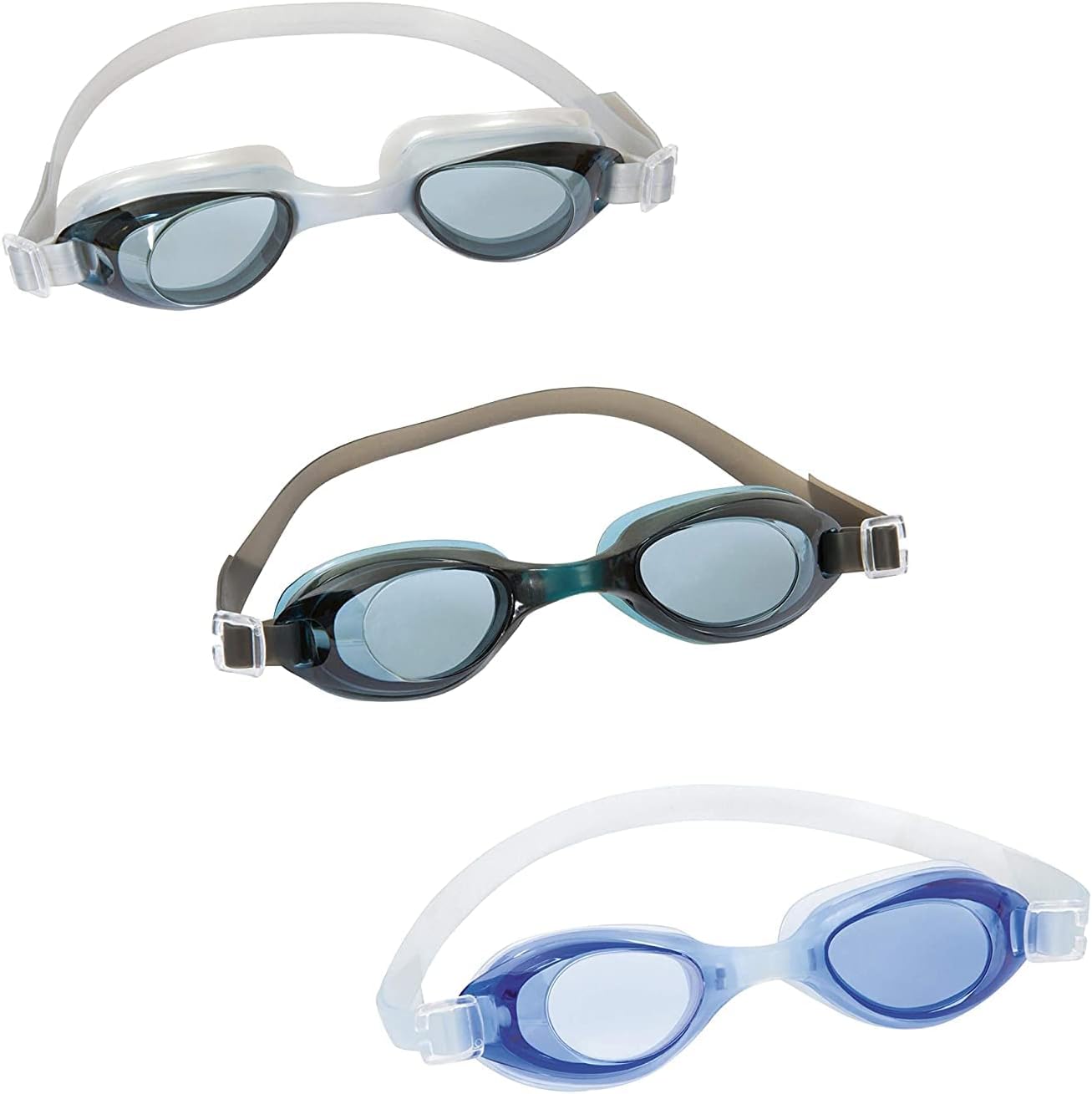 Gafas de Natación Bestway para Niños/adultos Protección UV, Ajuste Cómodo Color Surtido 1 unidad
