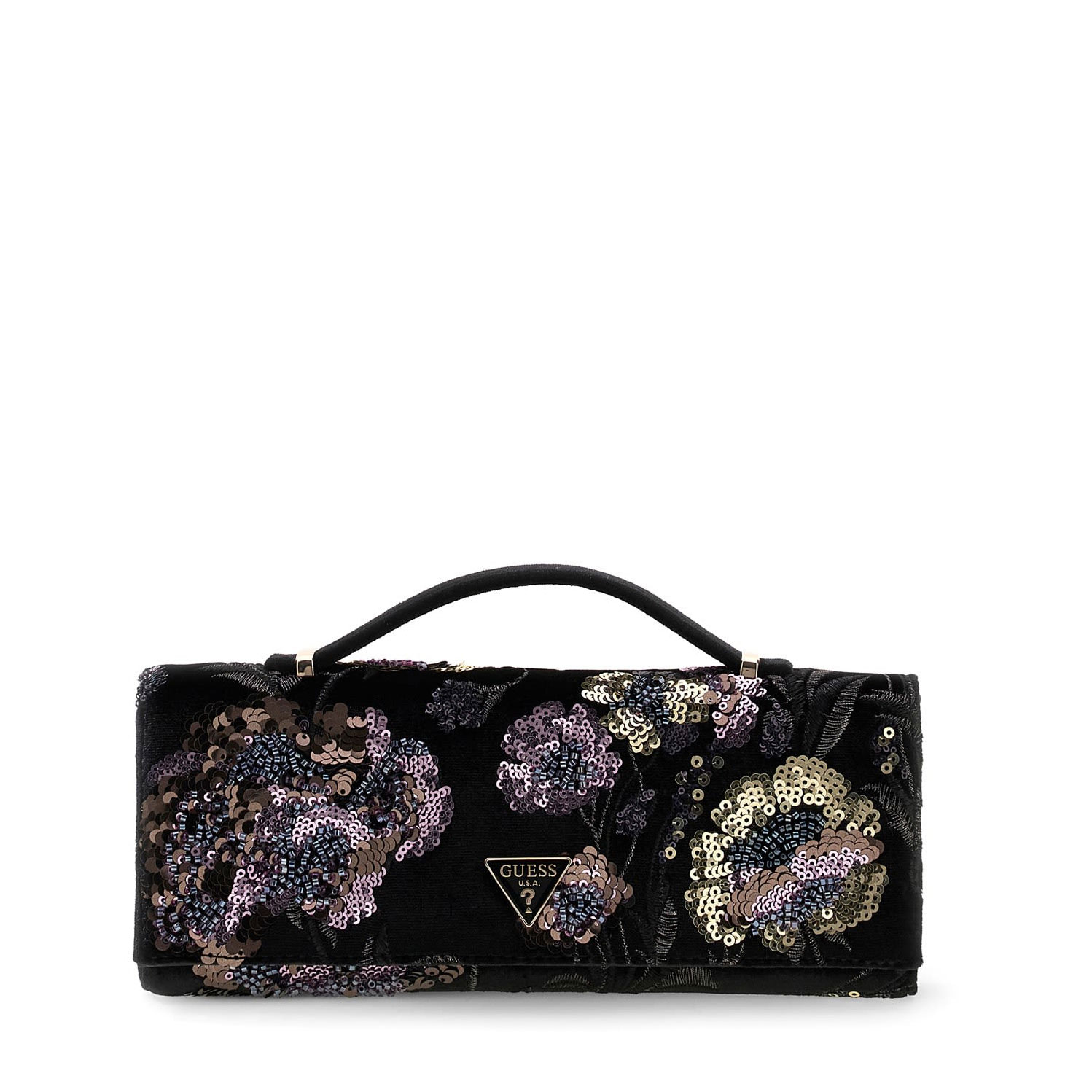 Guess Bolso Clutch de Fiesta Sparkling Negro HWEF99-31710-BML , para Mujer